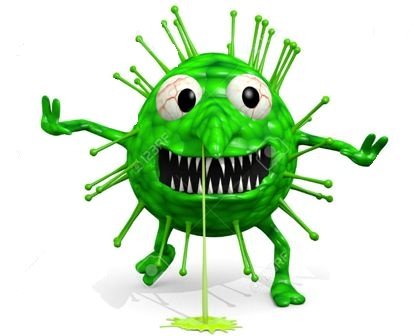 flu+virus+cartoon