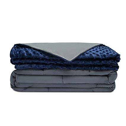 Quility Weighted Blanket - price depends on the weight and size. Blanket whould be about 10% of body weight. Ex. if 100 lbs, then 10 lb blanket. No blankets for children under 2yrs old.